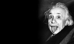 Einstein - intelligent and irreverent